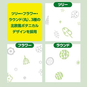 スコッティ ファイン 洗って使えるペーパータオル プリント 日本製紙クレシア