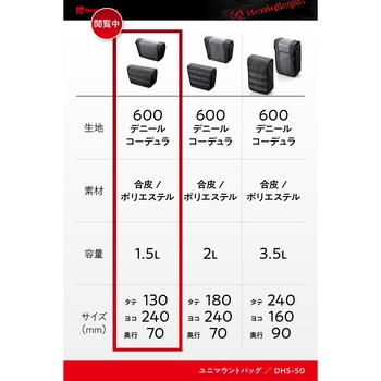ユニマウントバッグ トラぺS HenlyBegins(ヘンリービギンズ)