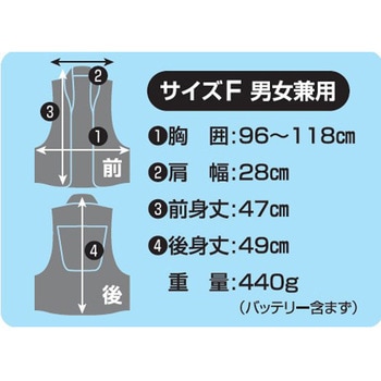水冷ベスト アタックベース