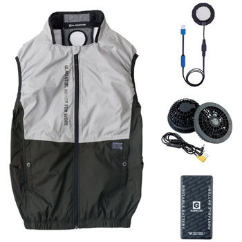 G244429 ボルトクール LITE+ ペルチェ ベスト セット 1セット VOLTCOOL