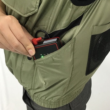 Dickeis 空調風神服 ボルトクールベスト セット コーコス信岡