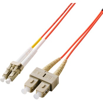 光ファイバーケーブル LC-SC 2芯 マルチモード OM2 エレコム