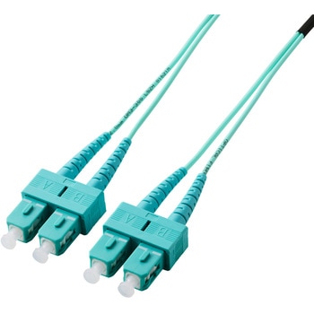 光ファイバーケーブル SC-SC 2芯 マルチモード OM3 エレコム