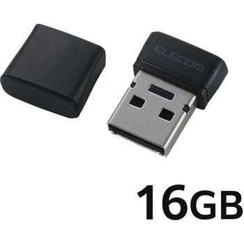 USBメモリ 小型 パスワード保護ソフト対応 AES256bit暗号化 キャップ式 ストラップホール付 エレコム