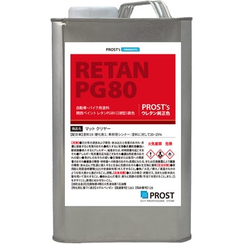 関西ペイント PG80 つや消し マットクリヤー PROST's