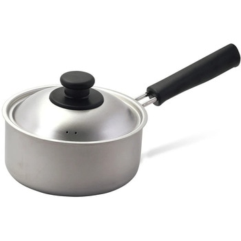 銀河エンボス加工ステンレス製片手鍋 パール金属