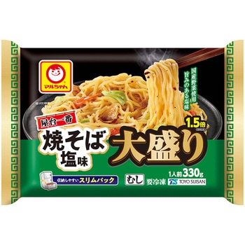[冷凍]マルちゃん 屋台一番 焼そば塩味 大盛り1.5倍 - 東洋水産(マルちゃん)