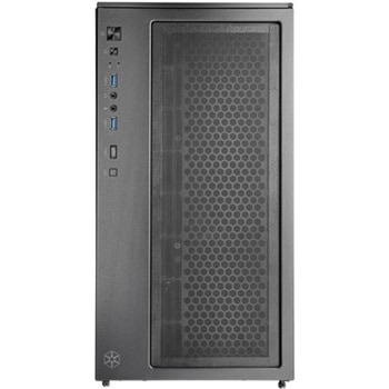 SilverStone ミニタワーケース Lucid 05 大胆な270°パノラマディスプレイを備えた精巧なATXケース SST-LD05-B-ARGB SILVER STONE(シルバーストーン)