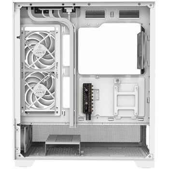 SilverStone ミニタワーケース Lucid 05 大胆な270°パノラマディスプレイを備えた精巧なATXケース SST-LD05-W-ARGB SILVER STONE(シルバーストーン)