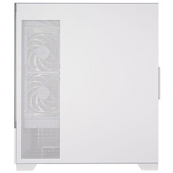 SilverStone ミニタワーケース Lucid 05 大胆な270°パノラマディスプレイを備えた精巧なATXケース SST-LD05-W-ARGB SILVER STONE(シルバーストーン)