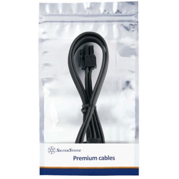 SilverStone 電源ケーブル EPS / ATX 12V 8 pin to 4+4 pin SST-PP06BE-EPS35 SILVER STONE(シルバーストーン)