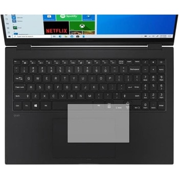 保護フィルム LG gram 16 インチ 16T90P シリーズ (2021年モデル) [ タッチパッド用 ] 指紋防止 互換品 メディアカバーマーケット