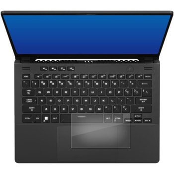 保護フィルム ASUS ROG Zephyrus G14 (2023) GA402 [ タッチパッド用 ] 指紋防止 互換品 メディアカバーマーケット
