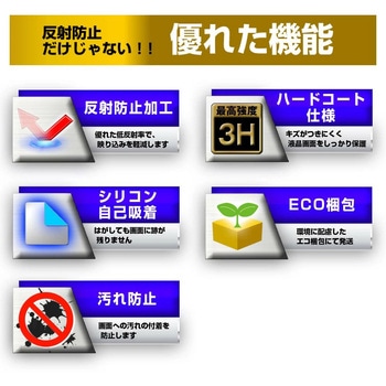 液晶保護フィルム Microsoft Surface Laptop3 13.5インチ (2019年版) 反射防止 互換品 メディアカバーマーケット