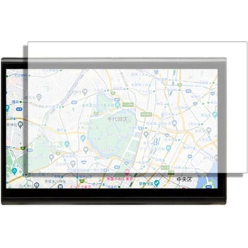 液晶保護フィルム DENSO TEN ECLIPSE AVN-HS01F 10.1型 カーナビゲーション 指紋防止 互換品 メディアカバーマーケット