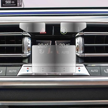 液晶保護フィルム BMW 3 シリーズ G20 G21 G28 [ エアコン用 3枚セット ] ARクリスタルプロ 低反射 指紋防止 互換品 - メディアカバーマーケット