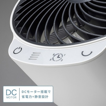サーキュレーター クリップ式  扇風機 DCモーター TOPLAND