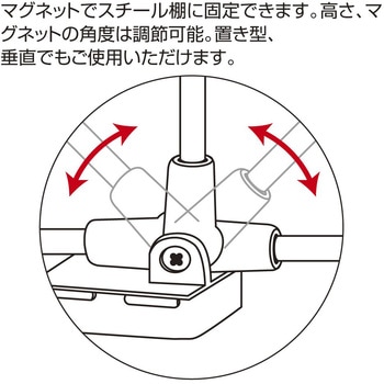 マグネット式ポップ立て L型 - ストア・エキスプレス
