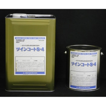 ライトベージュB-12 ツインコートS-4 1缶(4kg) 東日本塗料 【通販