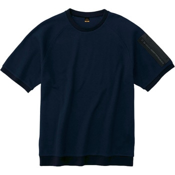 帯電防止ワッフル半袖Tシャツ 小倉屋