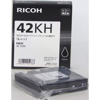 純正インクカートリッジ リコー GC42 リコー(RICOH) リコー純正インク