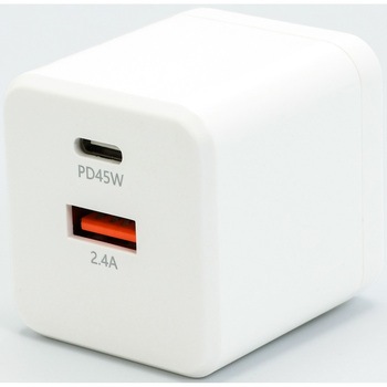 USB充電器USB-A 1ポート USB-C 1ポート PD45W STAR Light