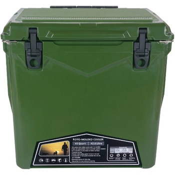プロ仕様 ハードクーラーボックス 45QT タイヤ付き 日廣産業