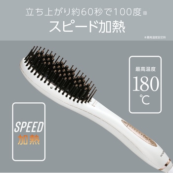 うるおいスタイリングヘアアイロンブラシ コイズミ