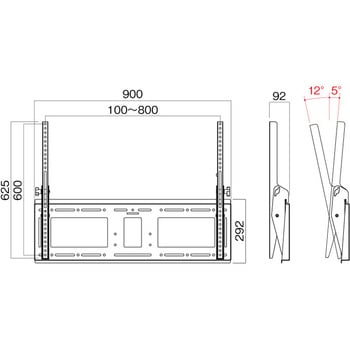 薄型テレビ壁掛金具 HAMILeX(ハミレックス)