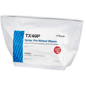 プリウェットワイパー Vectra High Sorption TXシリーズ TexWipe(テックスワイプ)