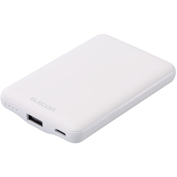 モバイルバッテリー 5000mAh 軽量 小型 最大15W 入出力(Type-C×1) 出力(USB-A×1) PSE適合 エレコム