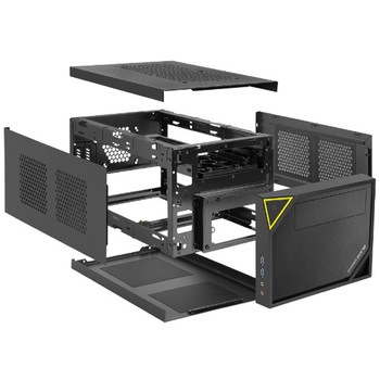 キューブ型Mini-ITXケース SHARKOON