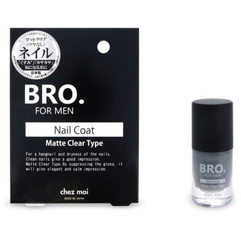 BRO.FOR.MEN Nail coat マットクリア シェモア