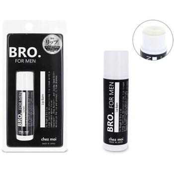 Bro For Men Lip Balm 無色 シェモア リップケア 通販モノタロウ