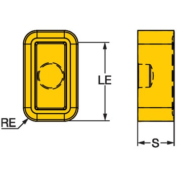 鉄道車輪再旋削加工用チップ サンドビック