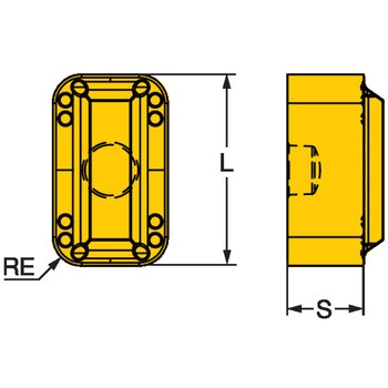 鉄道車輪再旋削加工用チップ サンドビック