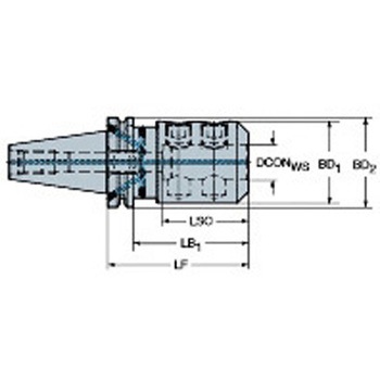 ビッグプラスISO ウェルドン/ISO9766アダプタ サンドビック
