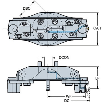 コロターンSL径調整アダプタ サンドビック