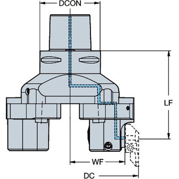 コロターンSL径調整アダプタ サンドビック