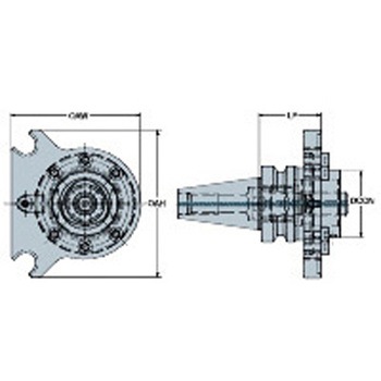 MASーBT 403 コロマントキャプト旋削アダプタ - サンドビック