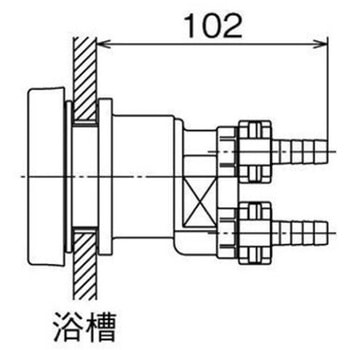 JS5型循環口 タケノコ式ストレート オンダ製作所