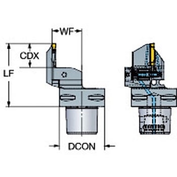コロカット1・2ホルダ サンドビック