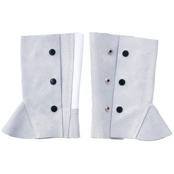 皮製 ゴム式足カバー 富士グローブ