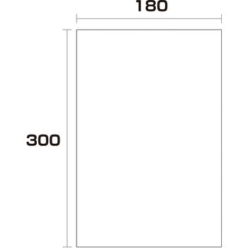 2000枚 180幅x長さ300mm ポリエチレン袋 厚み0.02 1セット(2000枚