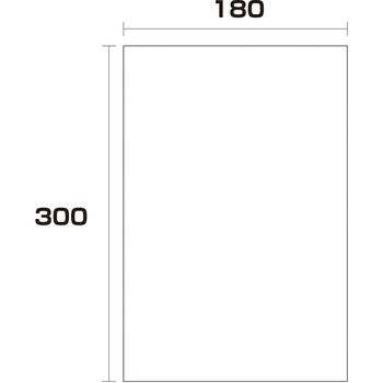 1000枚 180幅x長さ300mm ポリエチレン袋 厚み0.04 1セット(1000枚