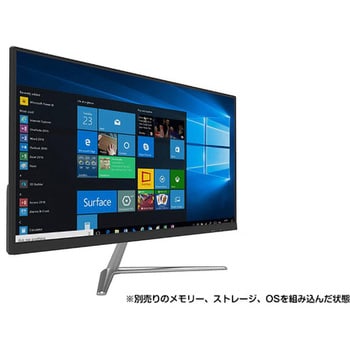 KI-AIO238B-BK 液晶一体型ベアボーンPC 1個 恵安(KEIAN) 【通販