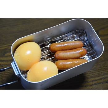 メスティン アルミ飯盒 網付 SUNDRY