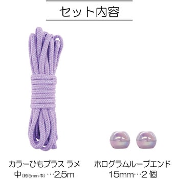 ひも&ループエンドセット ラメ - サンコッコー