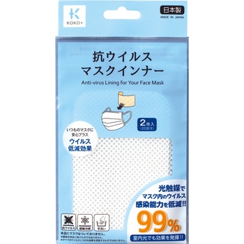 抗ウイルス マスクインナー S KOKO+