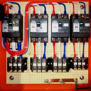 仮設動力分電盤 セフティー電気用品